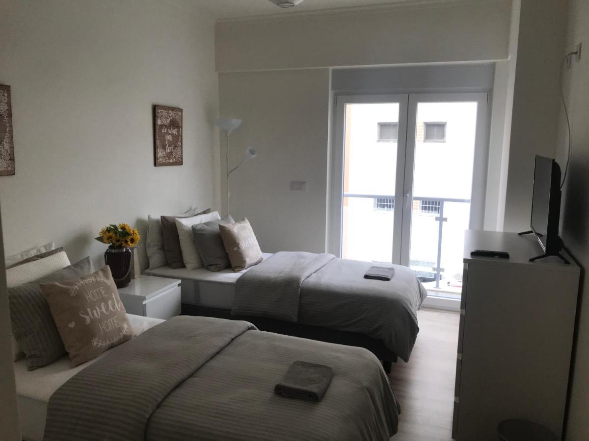 Modern Twin Room With A Balcony Montijo Zewnętrze zdjęcie