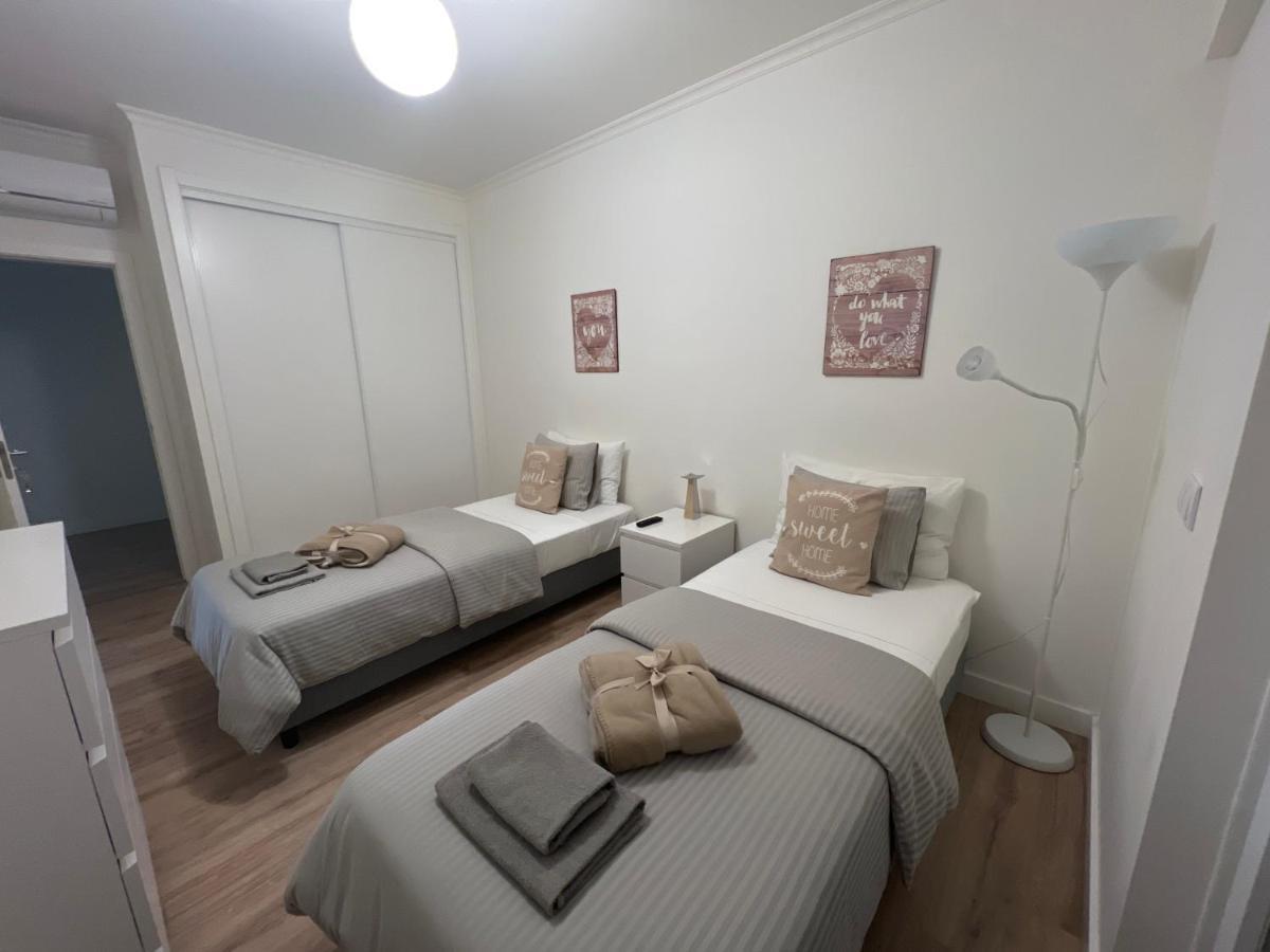 Modern Twin Room With A Balcony Montijo Zewnętrze zdjęcie